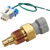213-77 25037332 Engine Coolant Temperature Sensor 214-1026 with Connector Pigtail Harness for GM