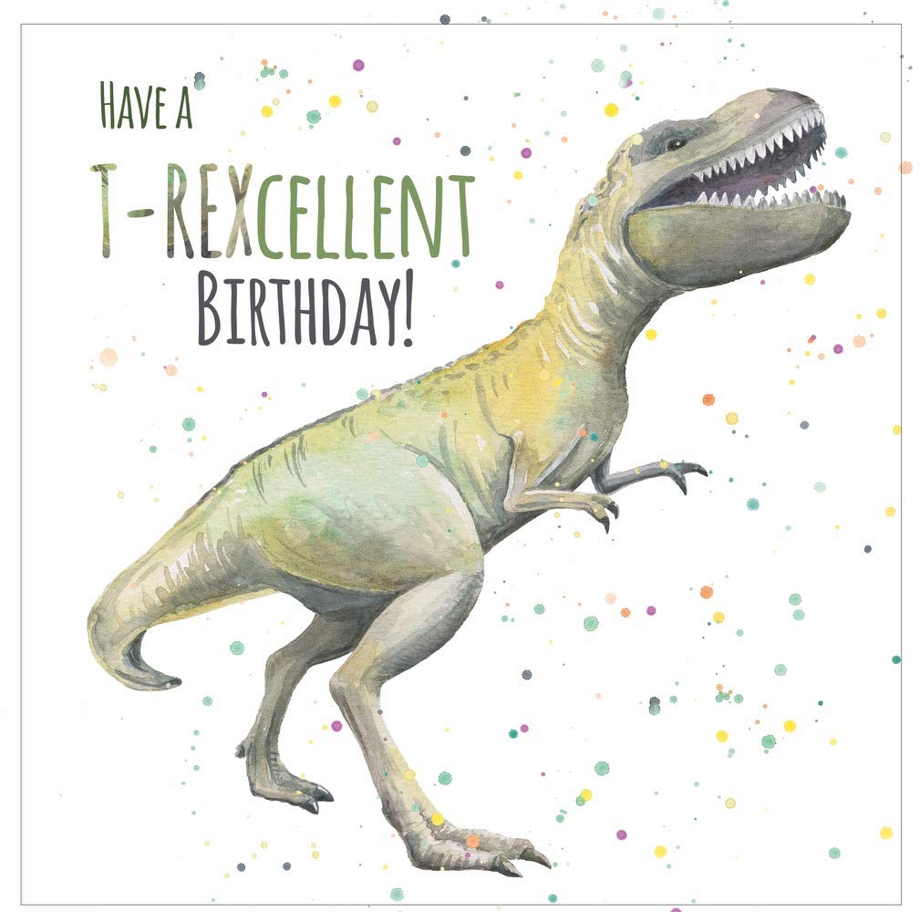Dinosaur T Rex - cellent Birthday card
