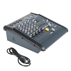 TC-Home Power Mixer Professional 4 Channel with USB