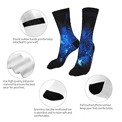 LUMANSITTER Misty Forest Galaxy Blue Novelty Fun
