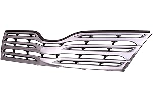 TORCIA TYG (CAPA QUALITY) Chrome Front Grille Compatible with 2009-2012 Toyota Venza, ABS OEM Replacement Bumper Grill for TO1200321 53101-0T010