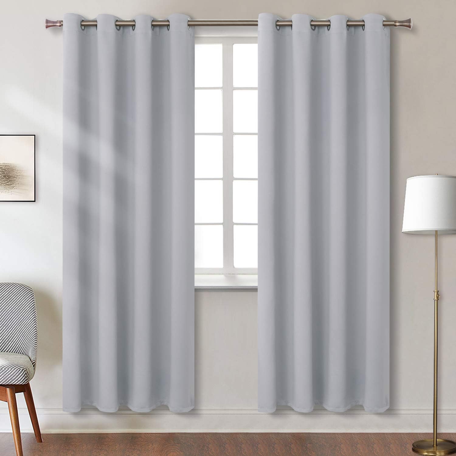 BGment Blackout Curtains - Grommet Thermal Insulated Room Darkening