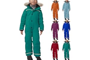 Snow Suit for Kids Boys Girls One Piece Snowsuit Waterproof Windproof Jumpsuit Winter Snowboarding Ski Suits