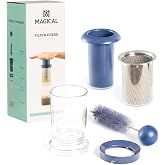 Magical Butter Filter Press - BPA-Free Reusable Straining System &amp; Brush