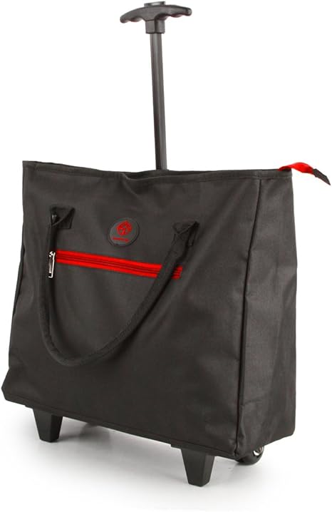 small shopping bag on wheels