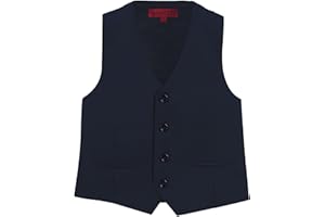 Gioberti Boy's 4 Button Formal Suit Vest