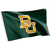 Desert Cactus Baylor University BU Flag - 3 x 5 Feet Bears Banner, Indoor/Outdoor Durable Fabric, 100% Polyester Design (Style Z)