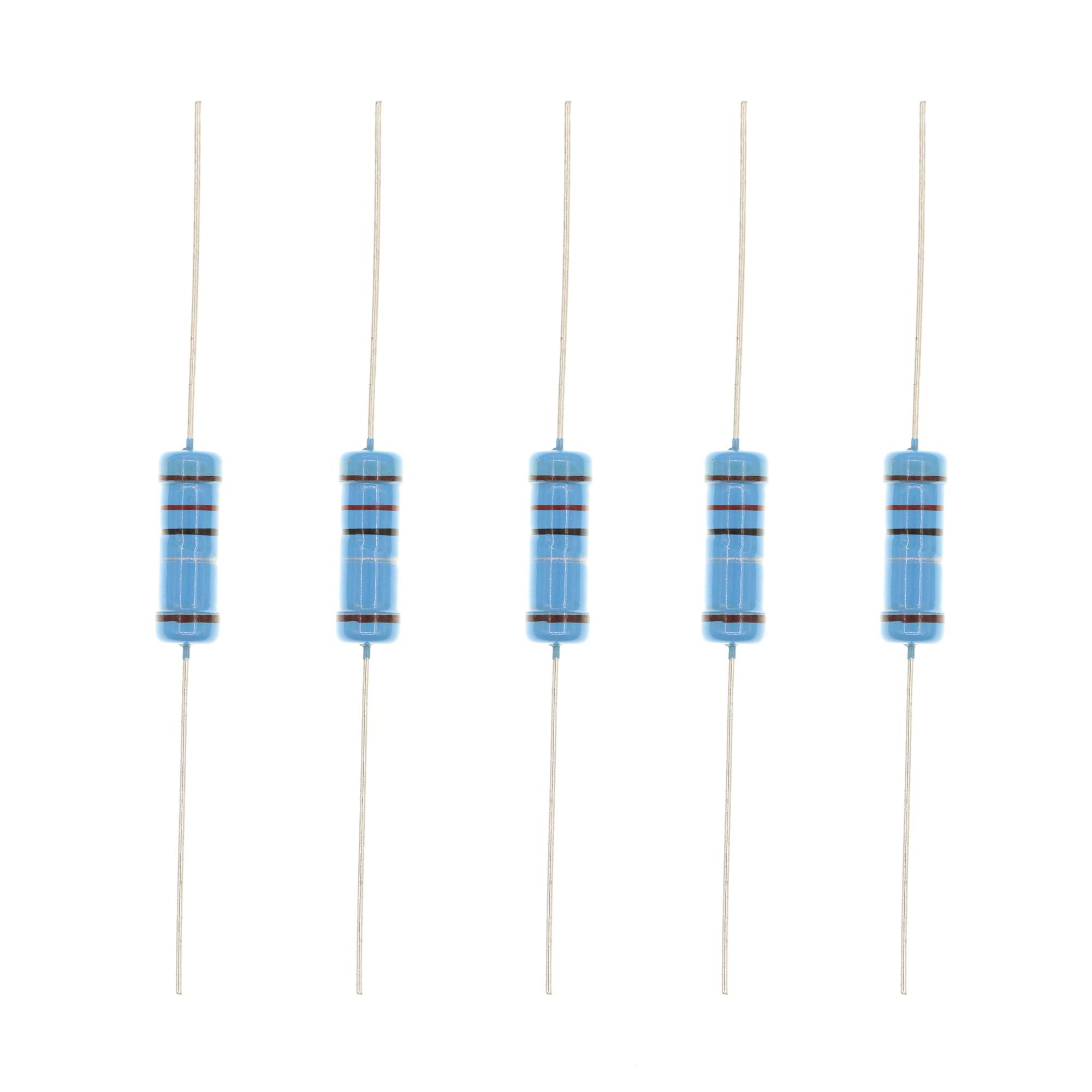 HUABAN 20PCS 3W 3 Watts 1R2 1.2 Ohm 1% Metal Film Resistor