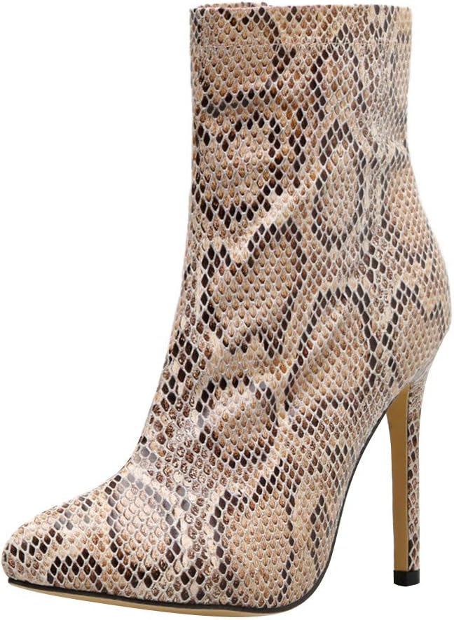 snake calf boots