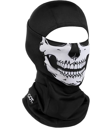 Balaclava Ghosts Skull Full Face Mask Cycling Motorcycle Tactical Hood Halloween