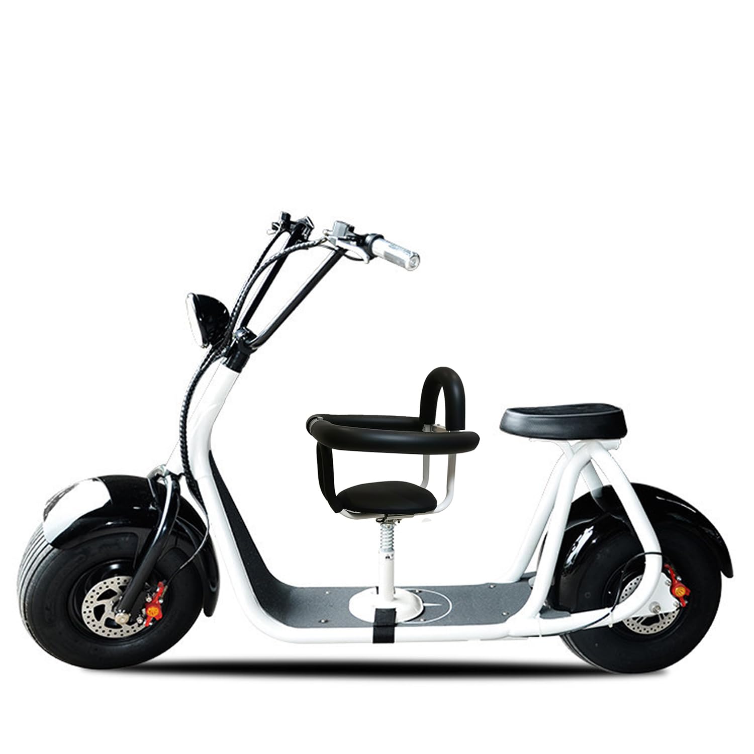 Zmmyr Electric Bicycle Child Safety Seat Pedal Motorcycle Scooter Can Lift Detachable Front Baby Kids Seats