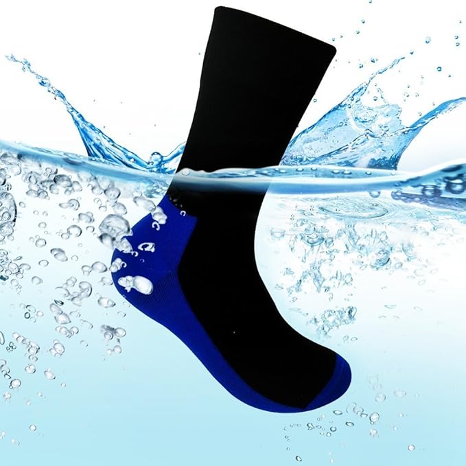 WATERFLY Waterproof Socks Ankle Length Breathable SweatAbsorbing Socks