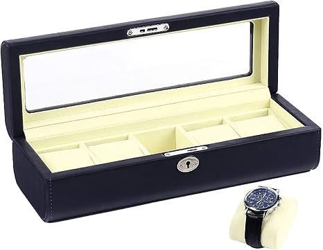 Caja de reloj caja de almacenamiento de relojes ca Cuadro de reloj - 5