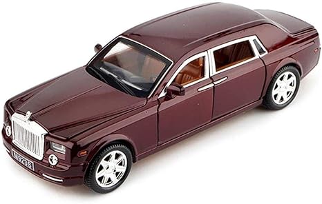 Amazon Co Jp ダイカストカーモデル スケールダイキャスト合金モデル玩具1時24分ロールスロイスファントムシミュレーション装飾スポーツカーコレクションジュエリー 5x7 5x5cm ホーム キッチン