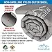 GreenHill outdoors Best self Inflating sleeping pad, lightweight and compact, Ideal Backpacking Sleeping mat for Camping, Hiking and Traveling Perfect in a Mummy or Envelope Sleeping Bag