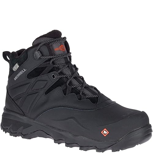 men's thermo adventure waterproof winter boots with vibram arctic grip
