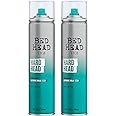 Bed Head Hard Head Hairspray for Extra Strong Hold - For All Hair Types - With Instant Dry & Natural Shine - Use on Dry Hair - Premium Hair Care Products for Women & Men - 11.7 oz (Pack of 2)