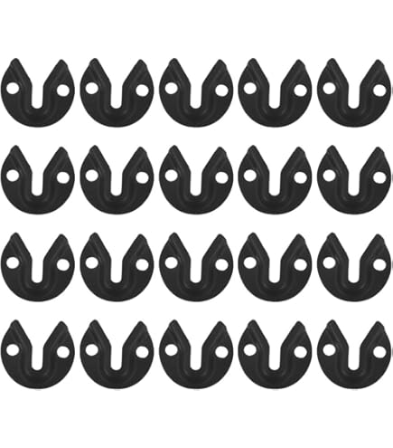 ARTIBETTER 8pcs Keyhole Hange: Heavy Duty Stainless Steel Wall Mount Hardware For Picture Frames – Furniture Fastening Connectors, For Wall Mounting Mirrors, Photos, Artwork, And Shelves, Black