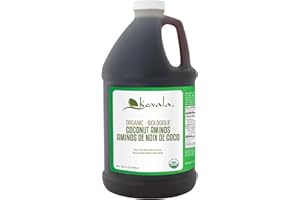 Kevala Organic Coconut Aminos - Gluten Free Base for a Salad Dressing, Low Sodium Sauce with no Preservatives, Addition to He