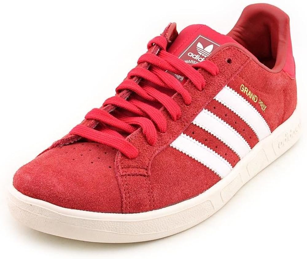 adidas Grand Prix Mens Red Suede Sneakers Shoes Size UK 10: Amazon.co.uk: Shoes & Bags