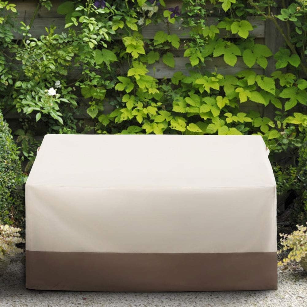 PHI VILLA Patio Bench Cover-Outdoor Loveseat Lounge Cover, Small: Kitchen & Dining