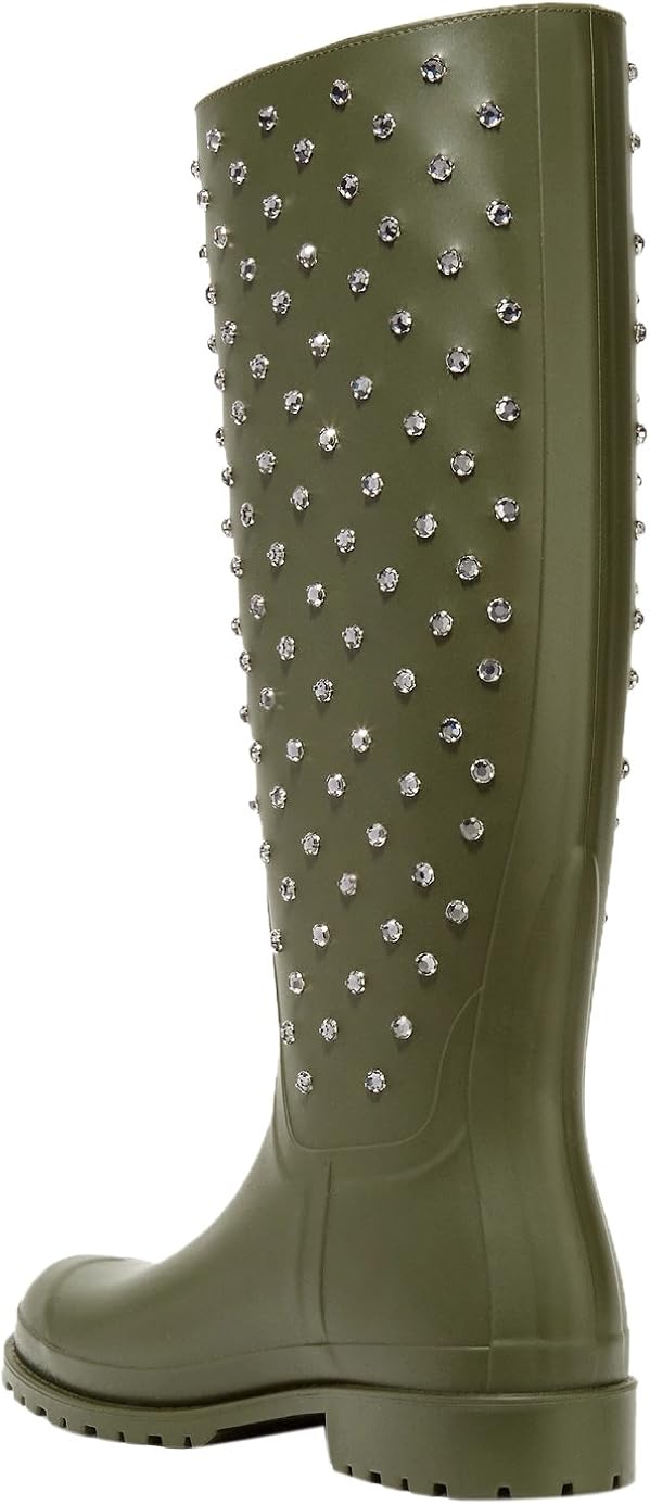 saint laurent festival rain boots