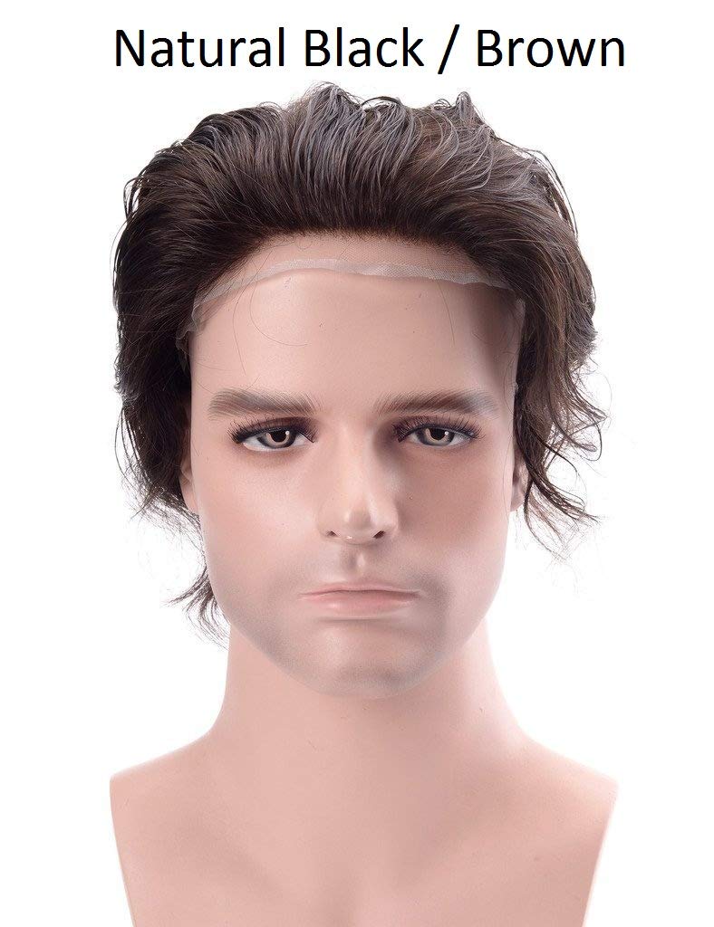 Prime Human Hair Patch Front Lace Men S Toupee 9x6 Patches