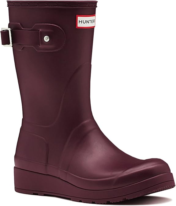 hunter wedge rain boots amazon
