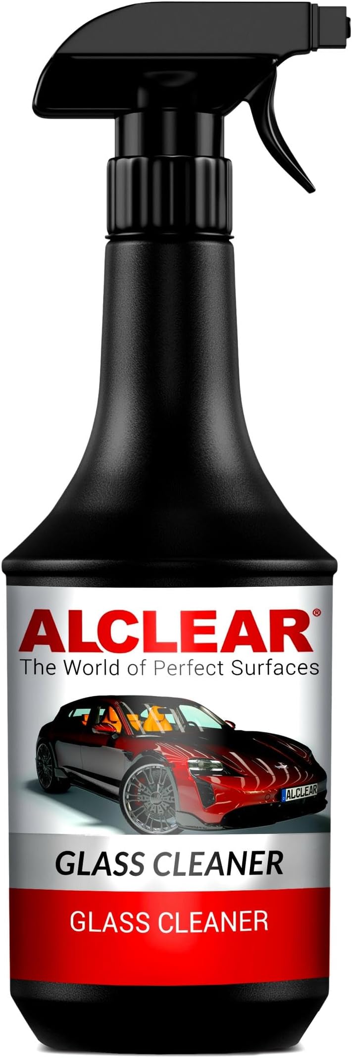 ALCLEAR 721GR Car Glass Cleaner 1000 ml with Beading Effect, Streak-Free