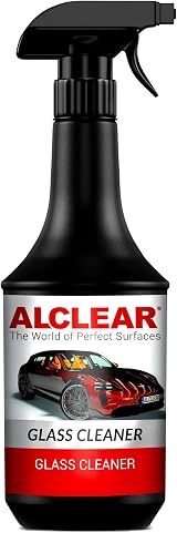 ALCLEAR 721GR Car Glass Cleaner 1000 ml with Beading Effect, Streak-Free