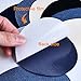 EBOOT 4 Colors 12 Pieces Iron on Patches Iron on Denim Cotton Patches Iron-on Repair Kit, 5 by 3.9 Inch