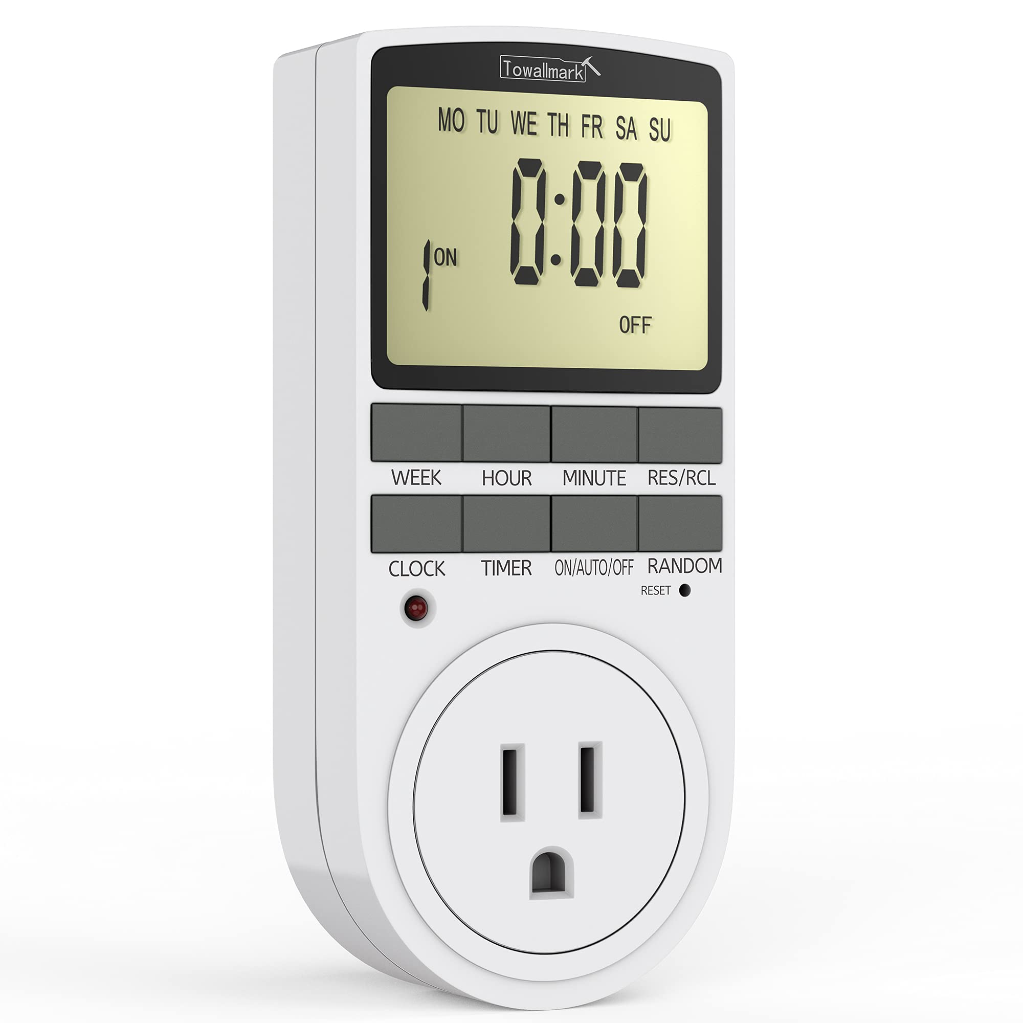Mua Digital Timer Outlet, Indoor Plug-in Electric Timer for Electrical ...