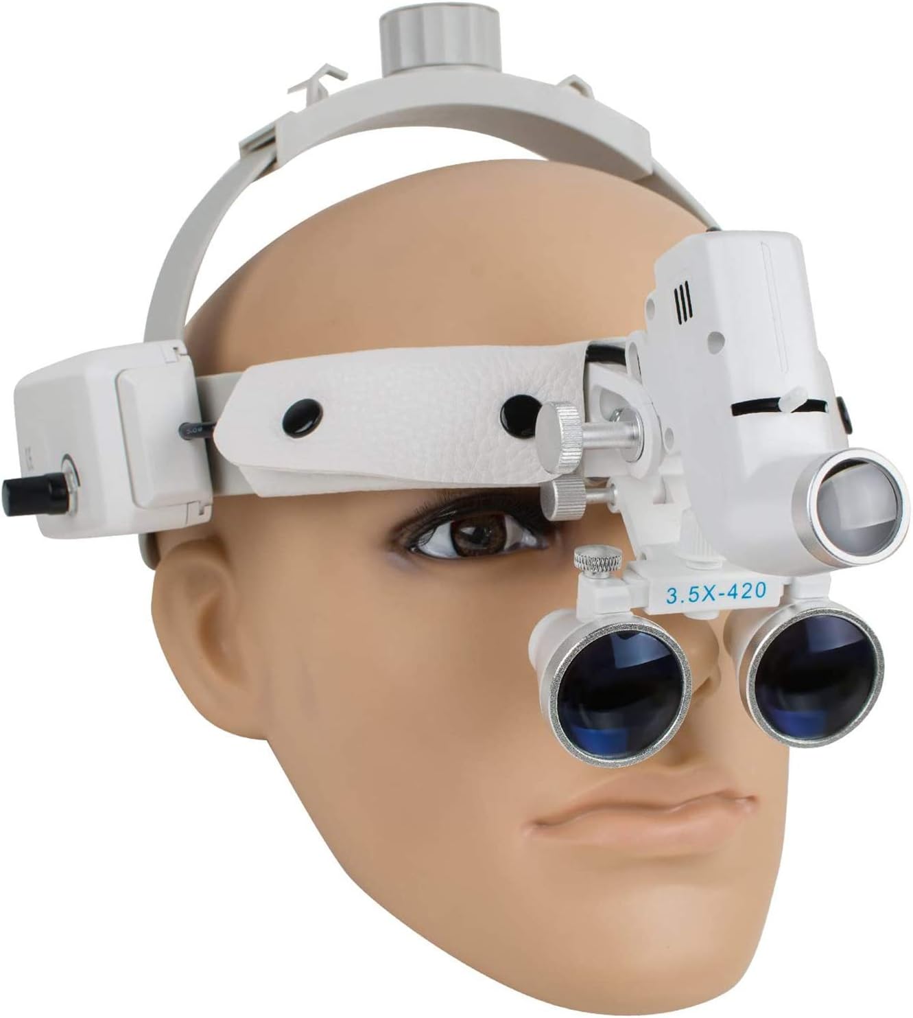 FJLOVE Loupe Bandeau Mains Libres, loupes binoculaires dentaires