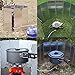 RioRand Camping Stove Windscreen 12 Plates Ultralight Folding Camp Stove Windscreen Portable Camping Stove Windshield Use Alcohol Stoves Other Backpacking Stoves Butane Stovesthumb 4