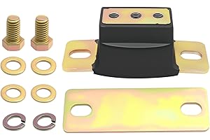 AXGSRV TH350 Transmission Mount Replacement for TH400 700R4 4L60E 4L80E Transmissions, Polyurethane with Steel Bracket, Repla