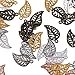 75Pieces Vintage Hollow Filigree Leaf Charms Pendants Jewelry Findings