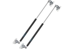 20 Inch 100lb/445N Gas Strut Shocks, Lift-Support Gas Spring with L-Type Mounts for RV Bed Boat Bed Cover Door Lids Floor Hatch Door Shed Window, Only Fit 80-110 Lbs Weights, Set of 2 FilFom