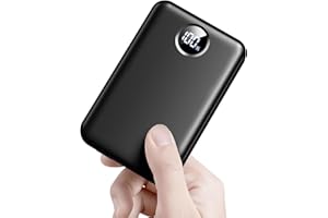 ZZI Portable Charger Pocket Size 40000mAh Power Bank,fast charging battery pack,USB-C Android-22.5W/iOS-20W Output,Portable Phone Charger battery bank for iPhone 16/15/14/13 Series, Samsung Google (Black)