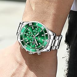 OLEVS Watches for Men Business Dress Big Face