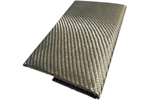 Alioncar(26x48inch) self Adhesive Heat Shield Reinforced Basalt Fiber Exhaust Heat Shield Mat with Adhesive Backed Resistant High-Temp