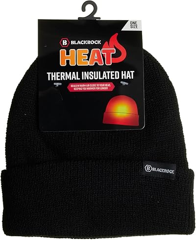 Blackrock Unisex Thermal Beanie Hat for Men Women Running Lightweight Skull Cap