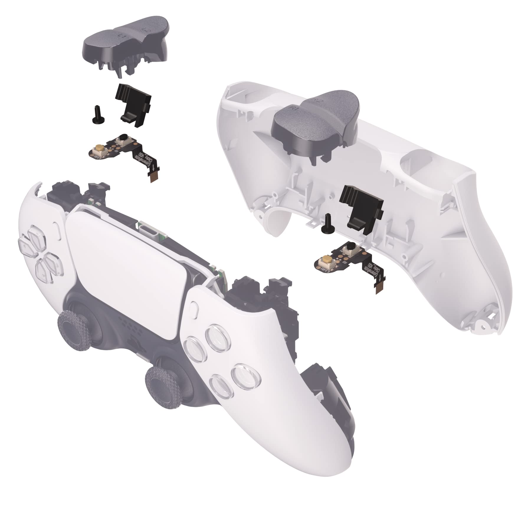 Controller Trigger Stop Tab Mua Clicky Hair Trigger Kit for PS5 Controller BDM-010 & BDM-020 ...
