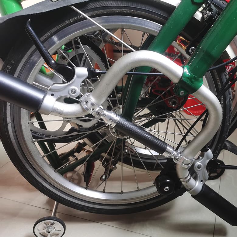 Handlebar Gadget Bridge for BROMPTON Computer/Phone Holder in SILVER