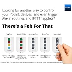 YoLink Wireless Smart Valve Control Kit, 3/4" Brass