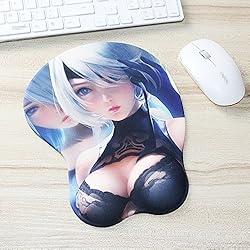 LIEBIRD Ergonomic Mouse Pad with Wrist Support Gel