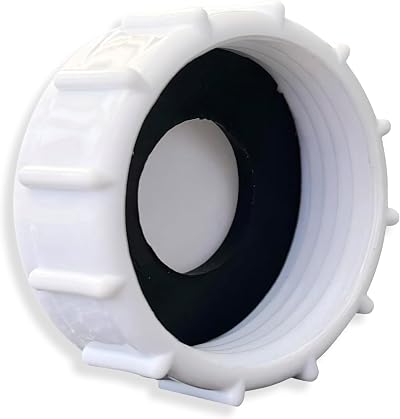 PlumbEZ Universal 32mm Blanking Cap & Washer White – Sink/Washing Machine Cap