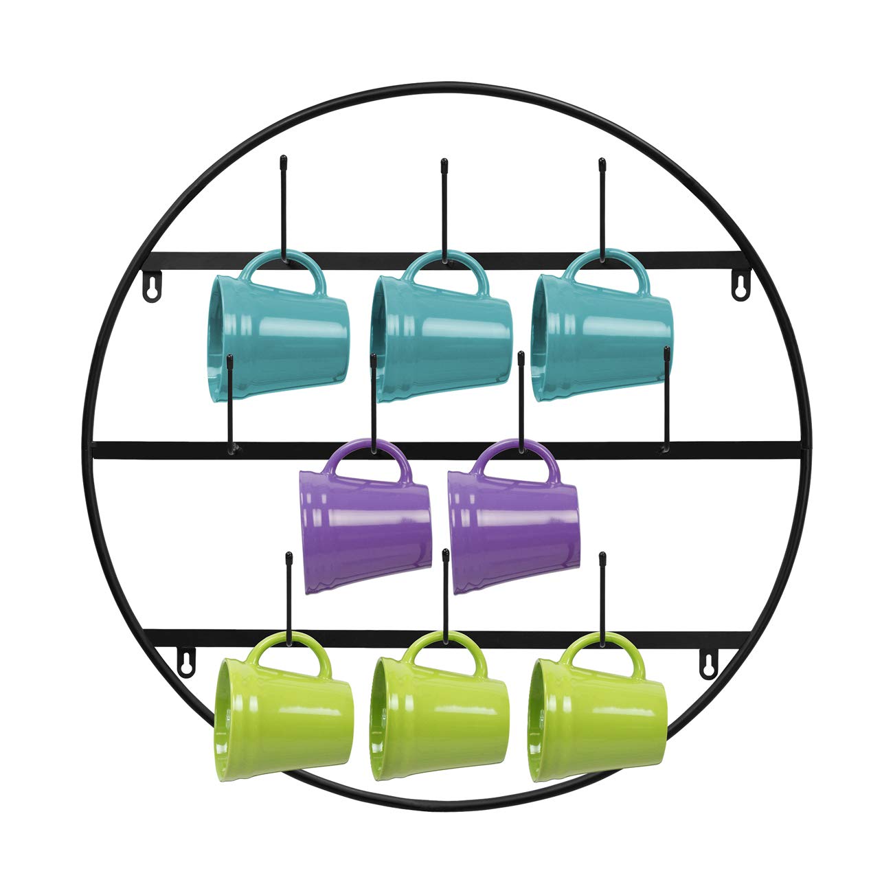 Best table top metal coffee cup holder tree