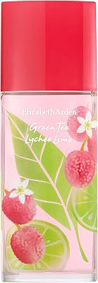- Green Tea Lychee Lime, Eau de Parfum, Perfume Refrescante con Té Verde, Lichi y Geranio, Perfume para Mujer - 100 ml