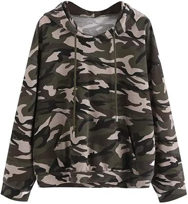 camouflage hoodie womens
