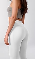 ODODOS Cross Waist Yoga Leggings for Women with